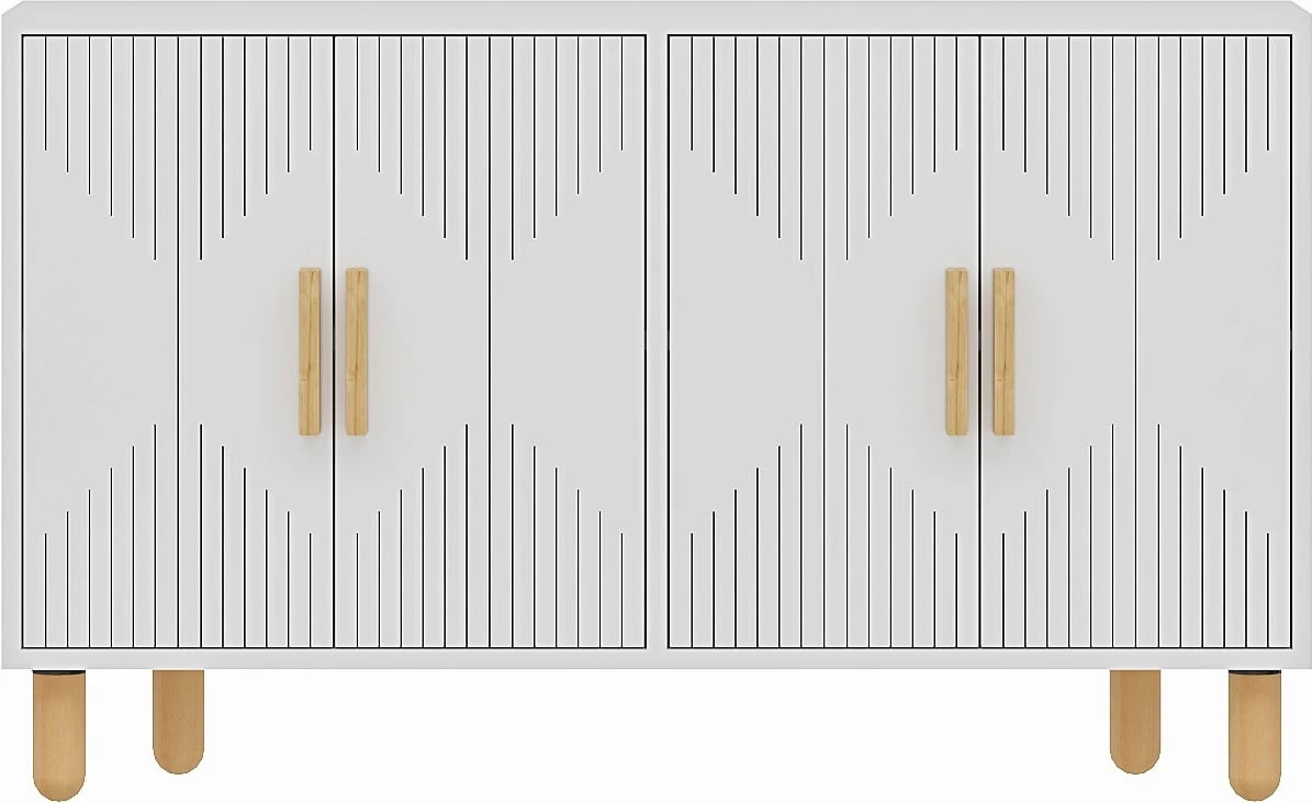 Konsolë moderne e bardhë, Skye Decor, Roger