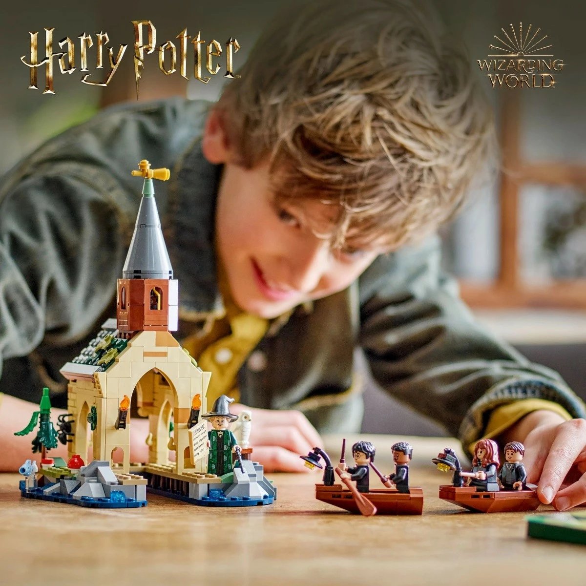 Set LEGO Harry Potter 76426 Water House by Hogwarts, 350 pjesë, për fëmijë, plastikë