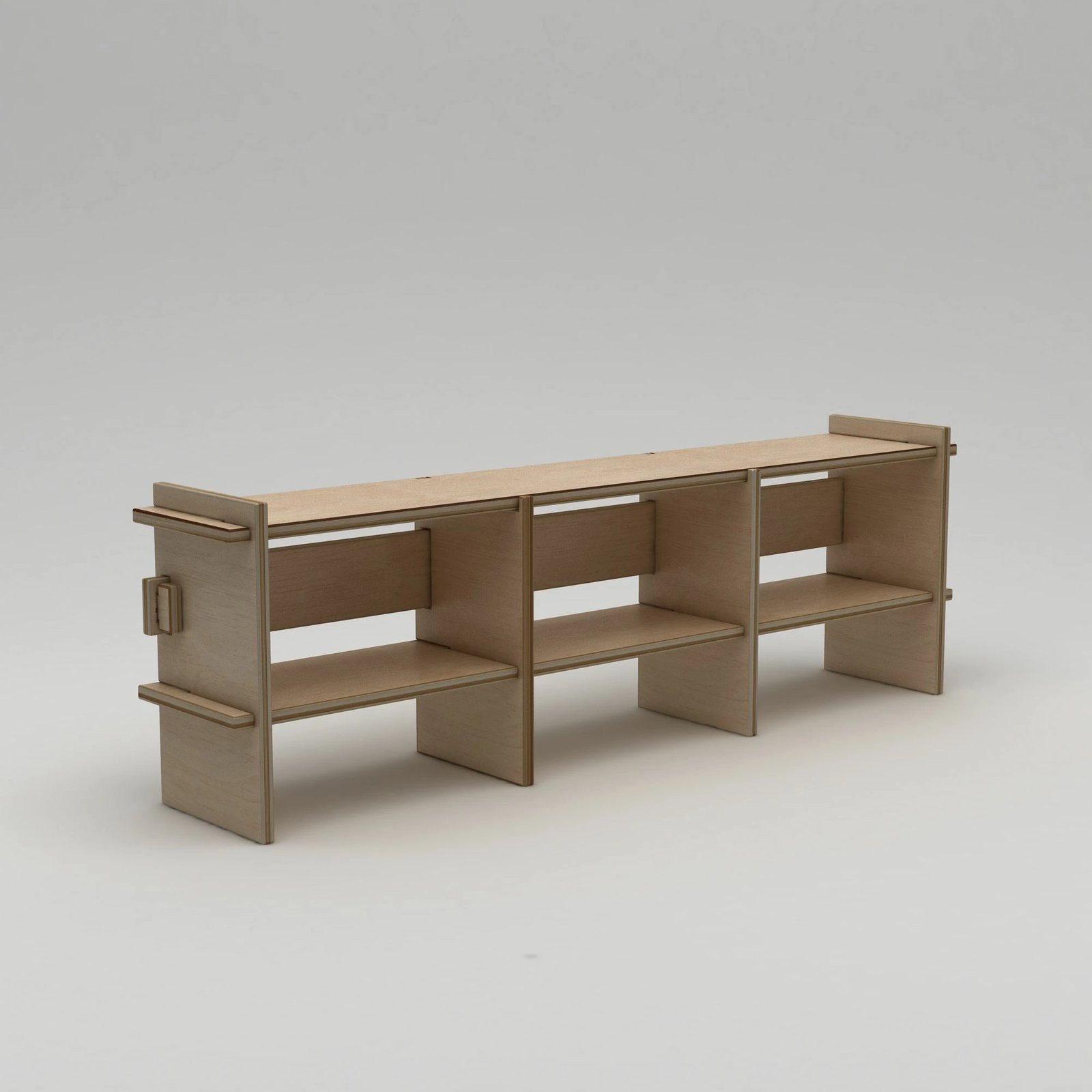 Komodë për TV Skye Decor, ngjyrë druri natyral, Lucis