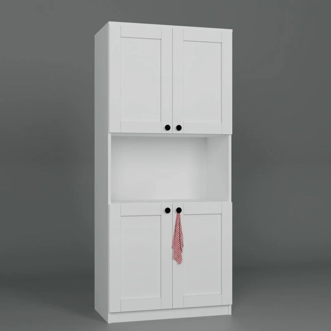 Dollap multifunksional, ngjyrë e bardhë, Skye Decor Lucas 1600-102
