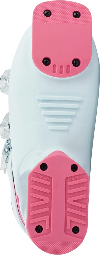 Çizme skish për femra Roces, të bardha-rozë