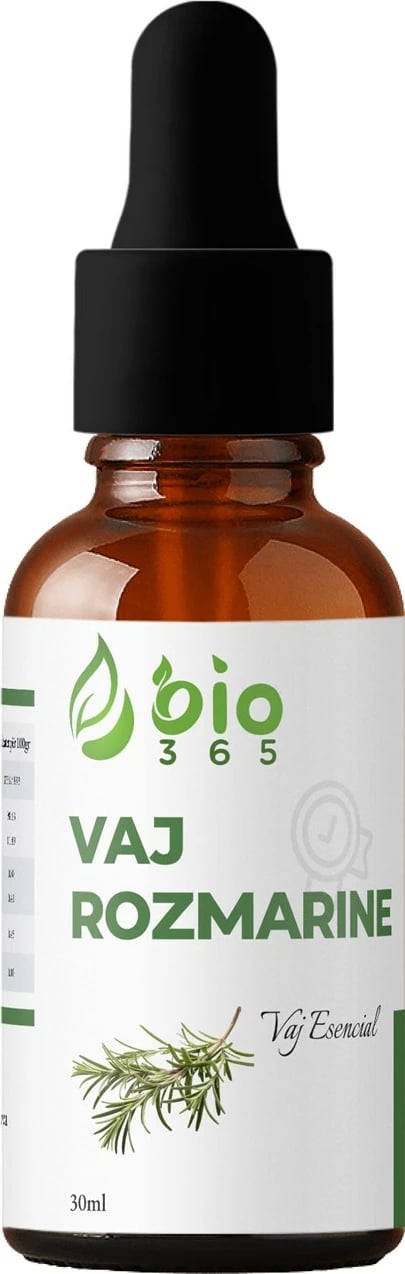 Vaj esencial rozmarine Bio365, 30 ml