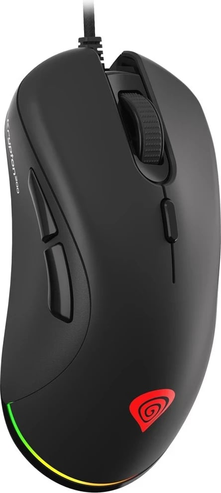 Maus gaming GENESIS Krypton 200, 6400 DPI, me kabllo, i zi