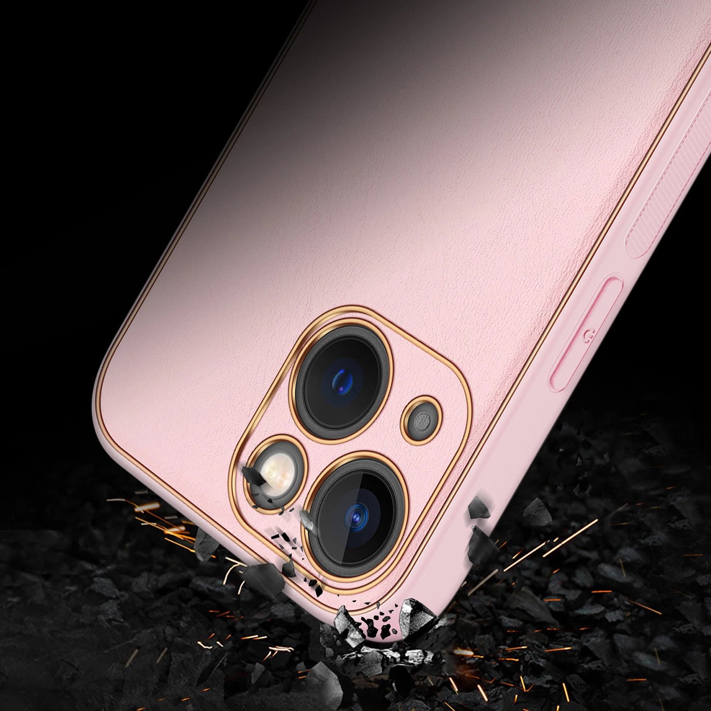 Mbështjellës Dux Ducis Yolo për iPhone 14 Plus, Rozë