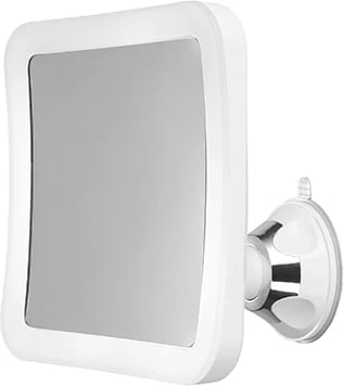 pasqyrë banjo me LED, Adler, CR 2169, 5x zmadhim, 25 LED, rrotullim 360°, montim me kupë thithëse, 16.3x16.3cm