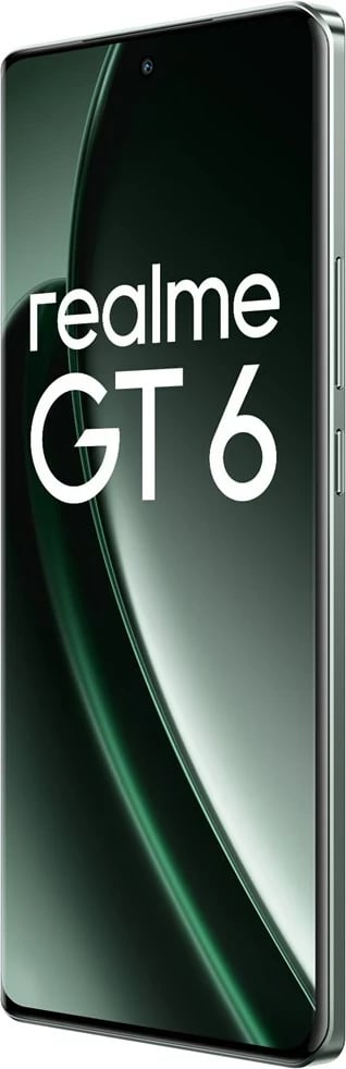 Celular realme GT 6, 6.78", Android 14, 5G, 12 GB RAM, 256 GB, Gjelbër