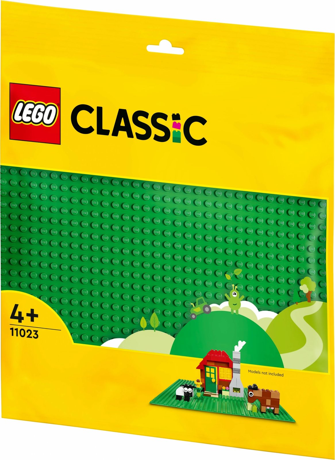 Set ndërtimi LEGO Classic Green Baseplate, 4 vjeç e lart, plastik, 1 copë, shumëngjyrësh Set ndërtimi LEGO Classic Green Baseplate, 4 vjeç e lart, plastik, 1 copë, shumëngjyrësh