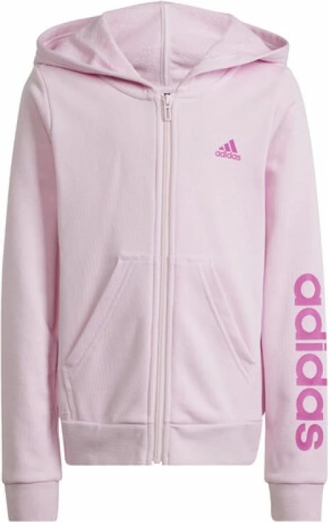 Duks me kapuç për fëmijë adidas, rozë