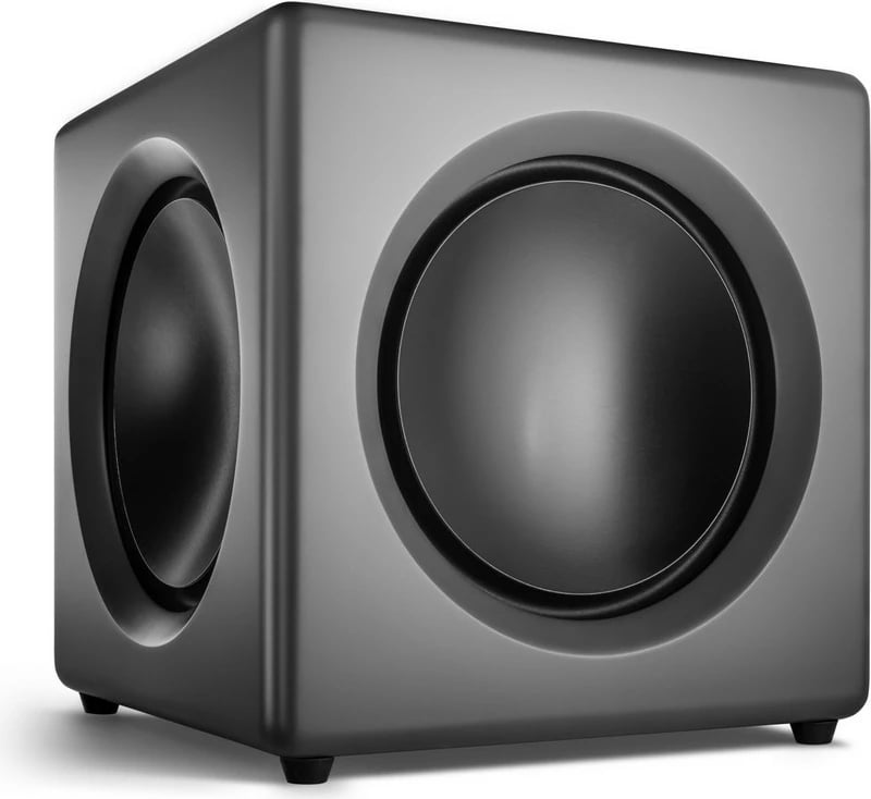 Subwoofer aktiv Wavemaster FUSION, 125W, 8 inch, gri