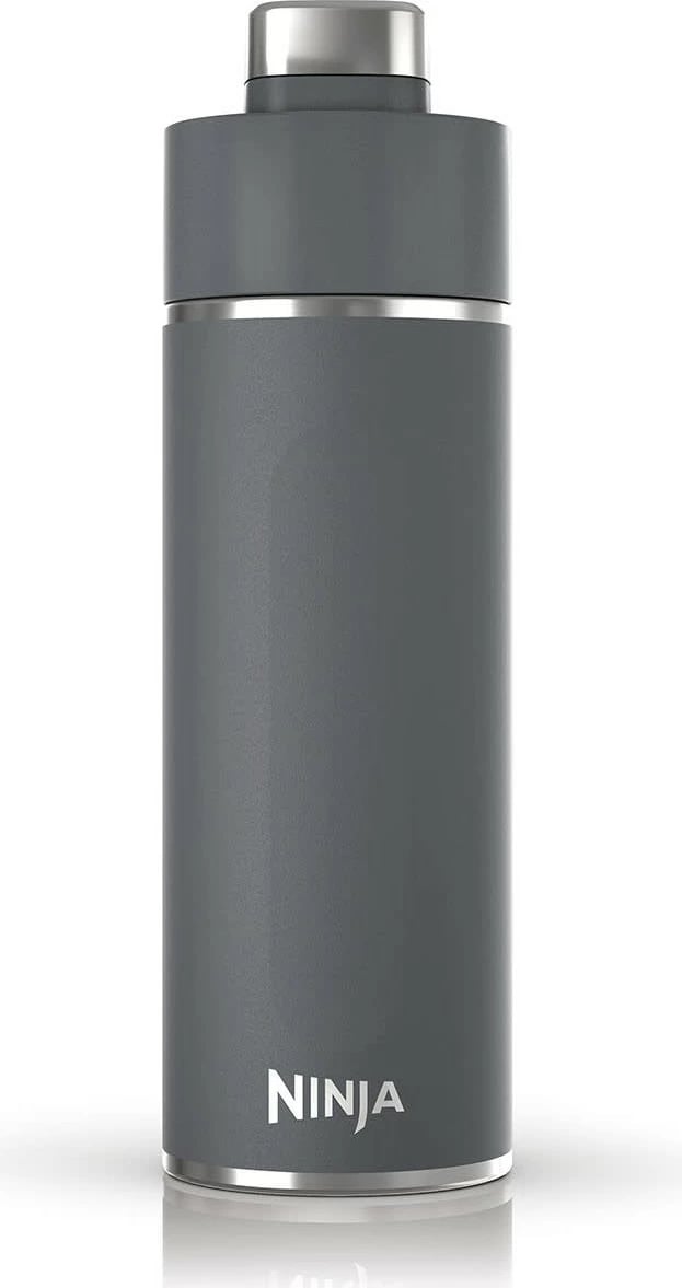 Shishe termike Ninja Thirsti 530 ml, gri