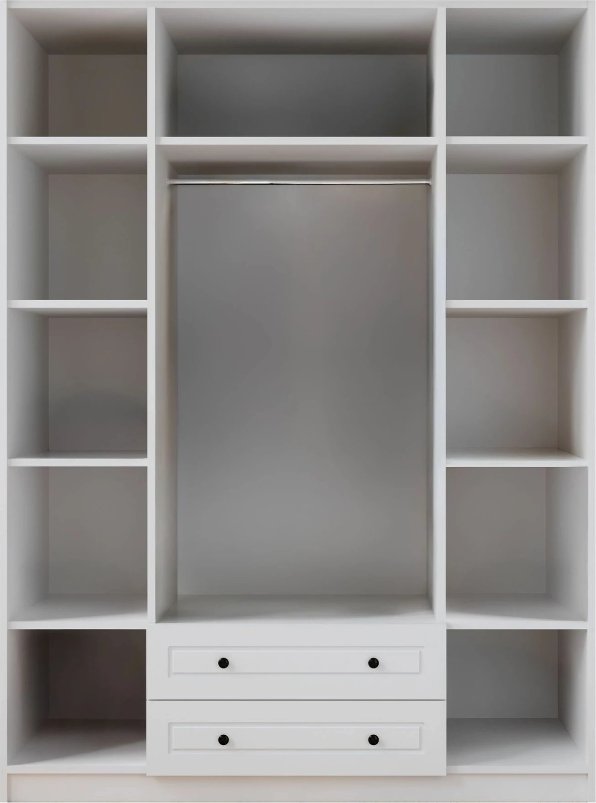 Dollap Skye Decor, ngjyrë e bardhë mat, Rb-185-11