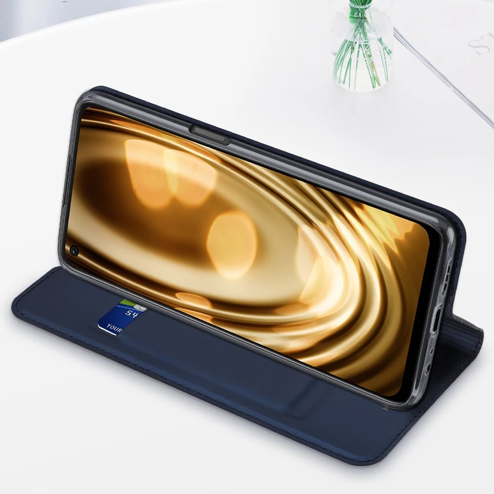 Mbështjellës Dux Ducis Skin Pro për Realme 9i / Oppo A36, me kapak, Blu Mbështjellës Dux Ducis Skin Pro për Realme 9i / Oppo A36, me kapak, Blu
