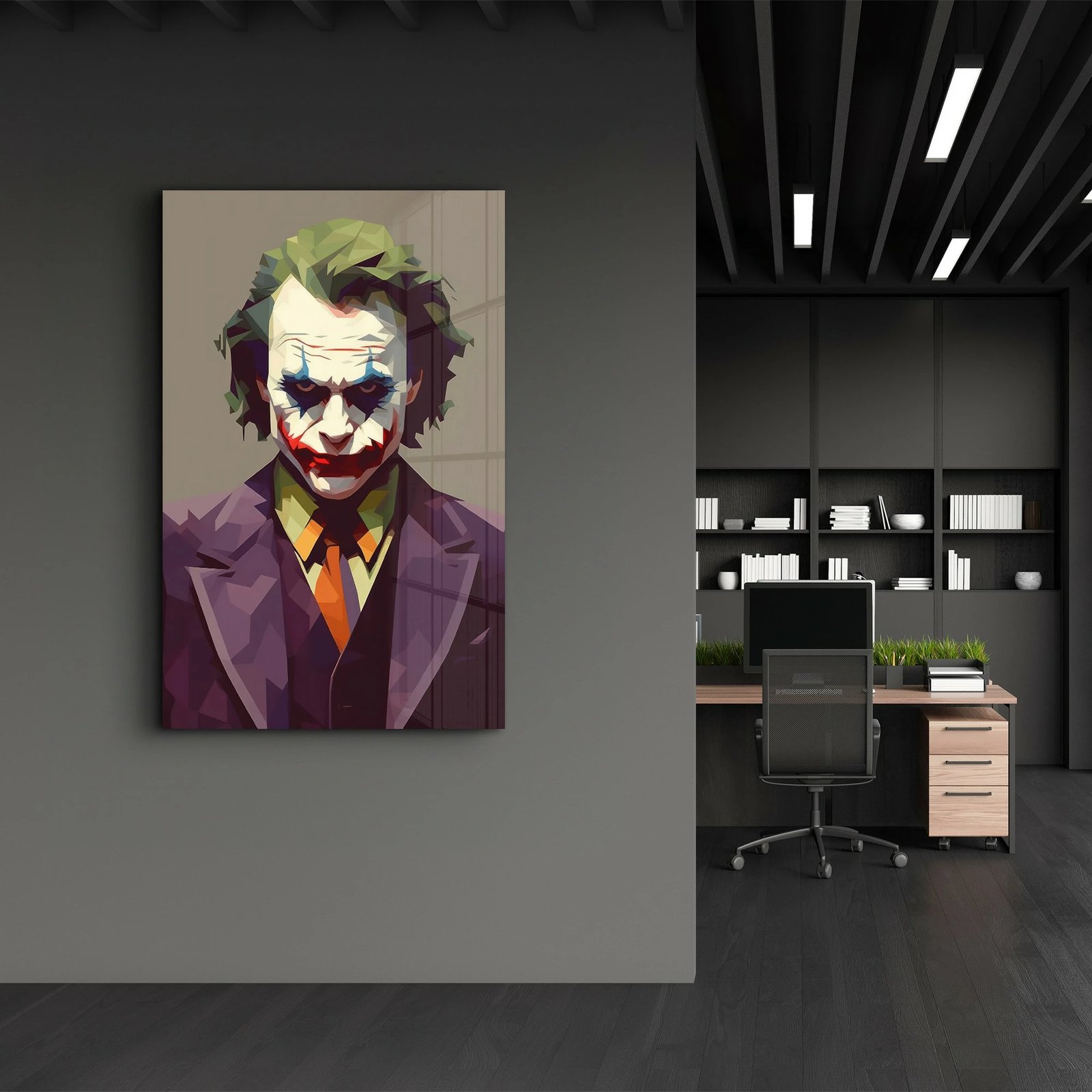 Pikturë dekorative prej xhami të temperuar, Wallity, SPR-1525, 46x72cm