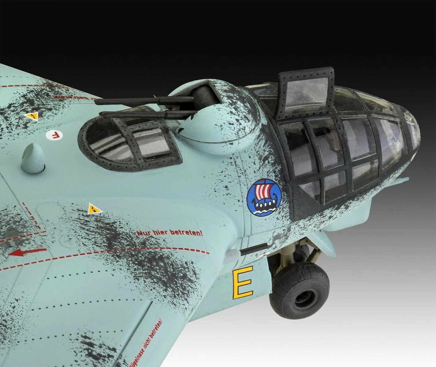 Model plastik aeroplani Revell Arado AR E.555, 1:72, 98 pjesë