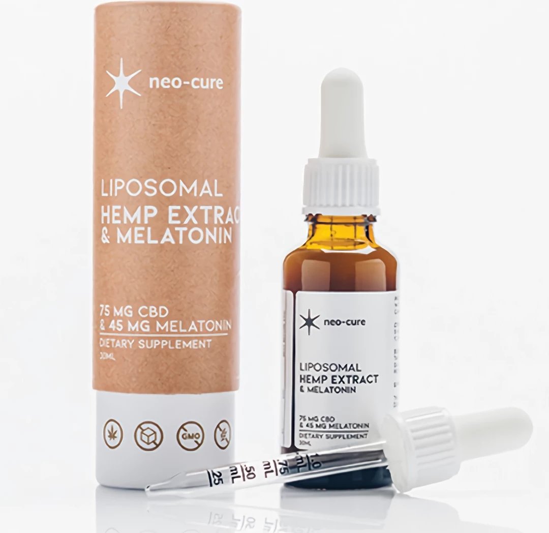 Liposomal Hemp Extract & Melatonin, 30 ml