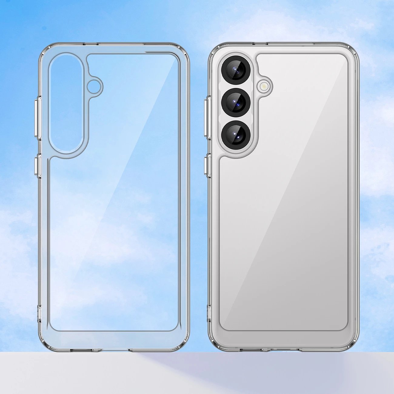 Mbështjellës Hurtel Outer Space Case për Samsung Galaxy A36, Transparent