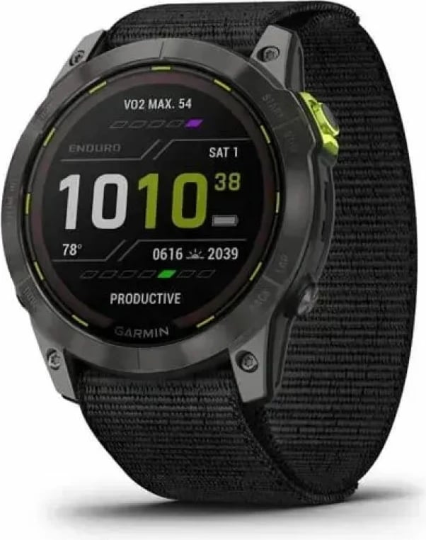 Orë sportive Garmin unisex, e zezë