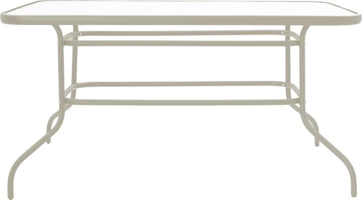 Tavolinë për kopsht Valor, 110x60x70cm, bezhë