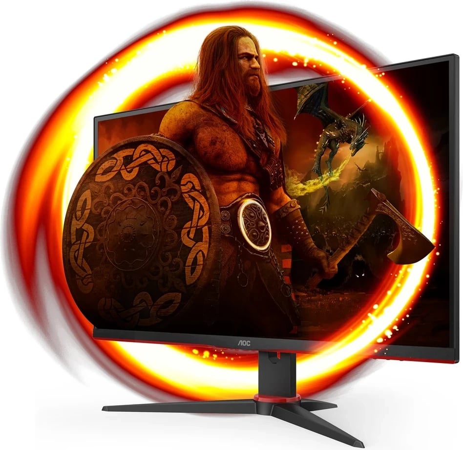 Monitori për lojëra AOC 27G2SPAE/BK, 27 inç, Full HD, Zi dhe Kuq Monitori për lojëra AOC 27G2SPAE/BK, 27 inç, Full HD, Zi dhe Kuq