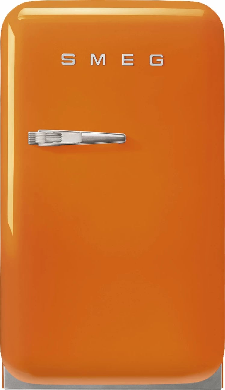 Frigorifer SMEG FAB10RBL5, 114 L, i portokalltë