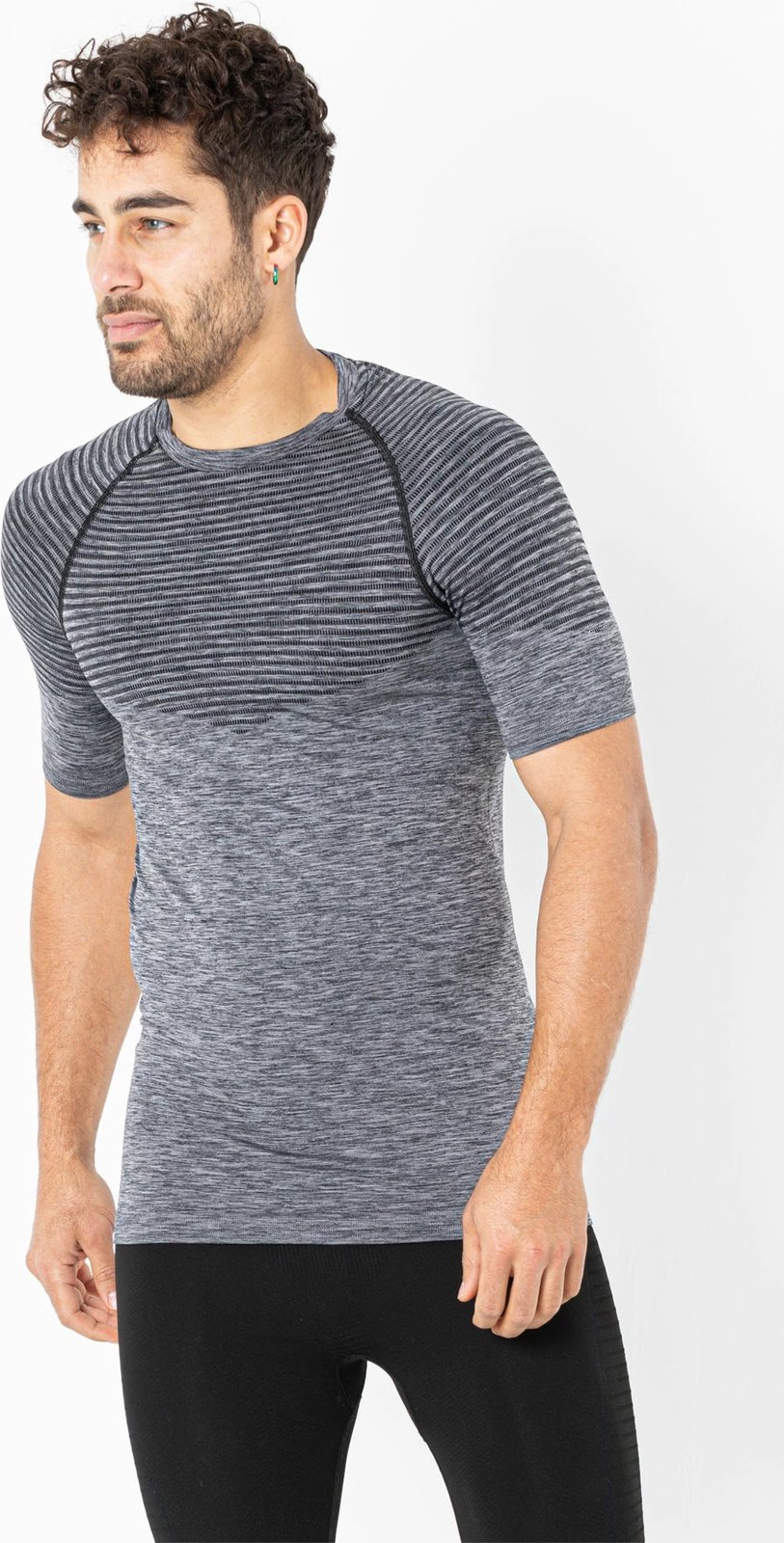 Bluzë sportive për meshkuj, gri, Jumeon, 001-001343, S