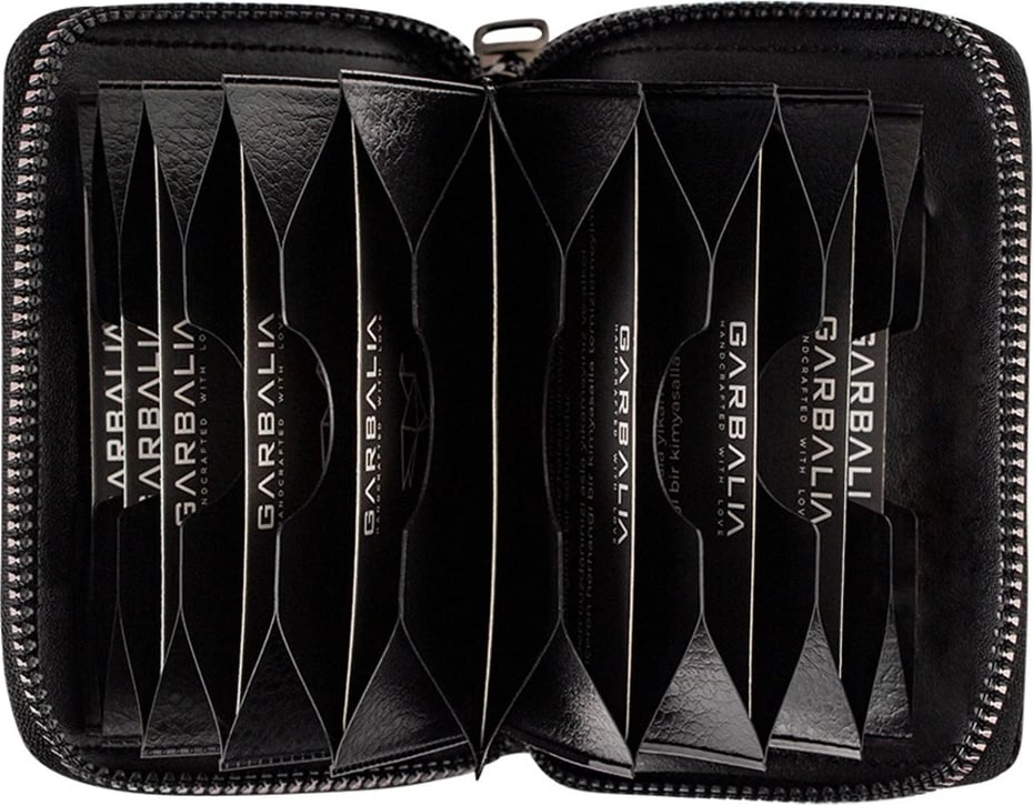 Portofol unisex Zoozie Bags, stil akordion, i zi