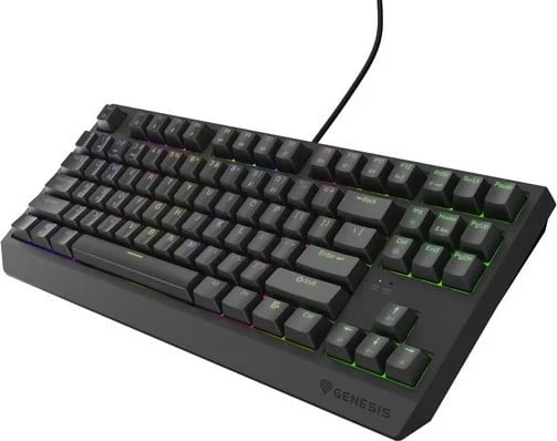 Tastierë mekanike Genesis Thor 230 TKL, Outemu Brown, RGB, anglisht, e zezë Tastierë mekanike Genesis Thor 230 TKL, Outemu Brown, RGB, anglisht, e zezë