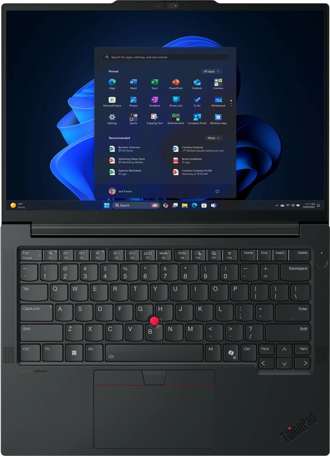 Kompjuter Lenovo ThinkPad E14 G7, Ultra5 226V, 16GB RAM, 512GB SSD, 14 inç, e zezë
