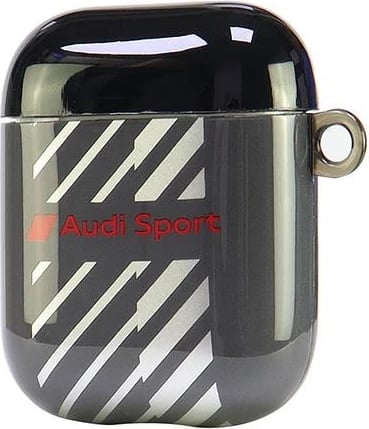 Mbështjellës Audi IML Sport për AirPods 1/2, i zi