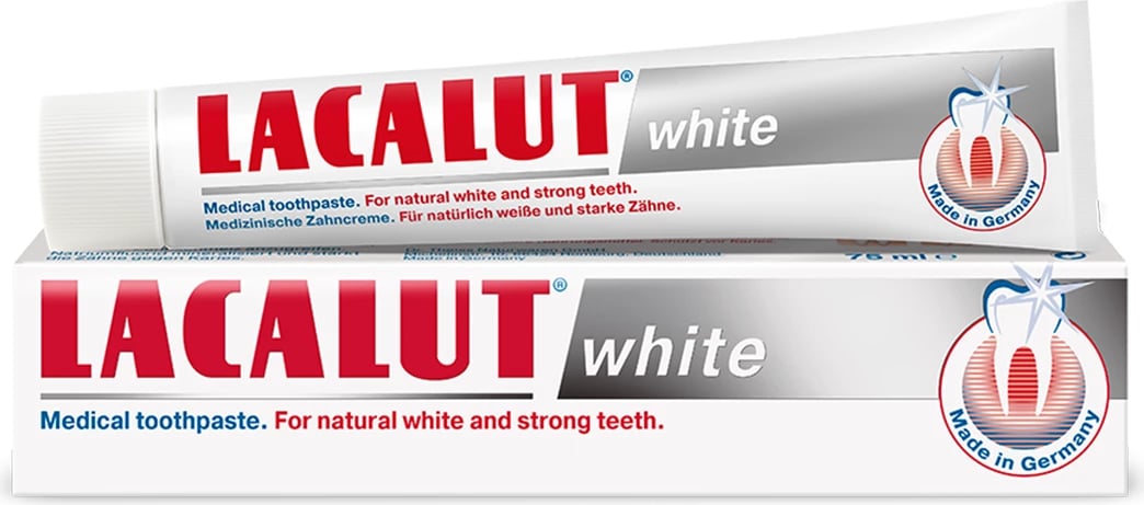 LACALUT WHITE Pastë dhëmbësh medicinale 75ml