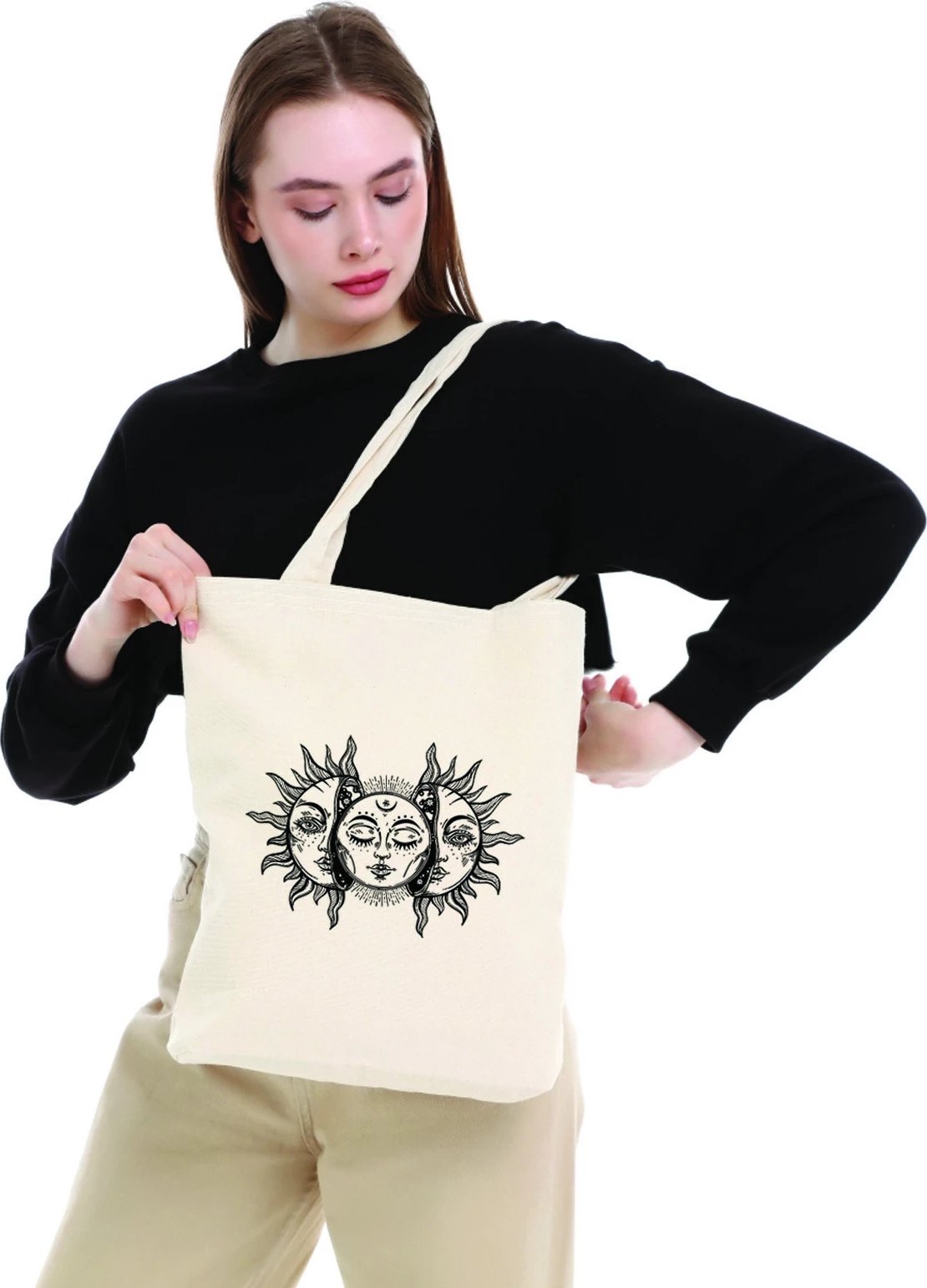 Çantë Tote Zoozie Bags, 0597, krem