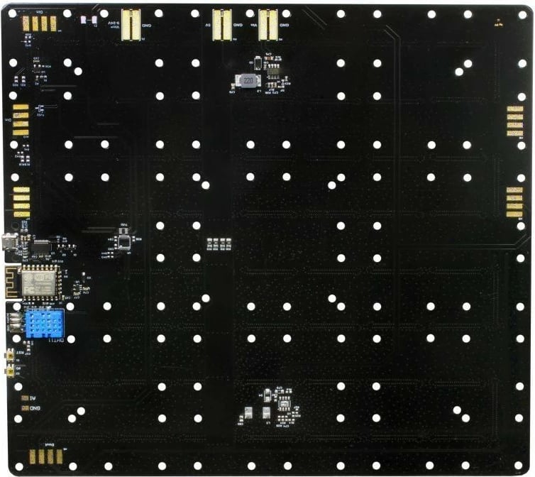 Matrix LED 8x8 ALLNET 4duino, ESP8266, sensor temperature & humidity