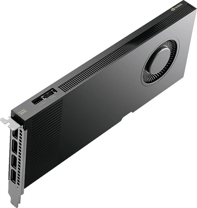 Kartelë grafike PNY Quadro RTX PRO 4000 Blackwell 24GB GDDR7 e zezë