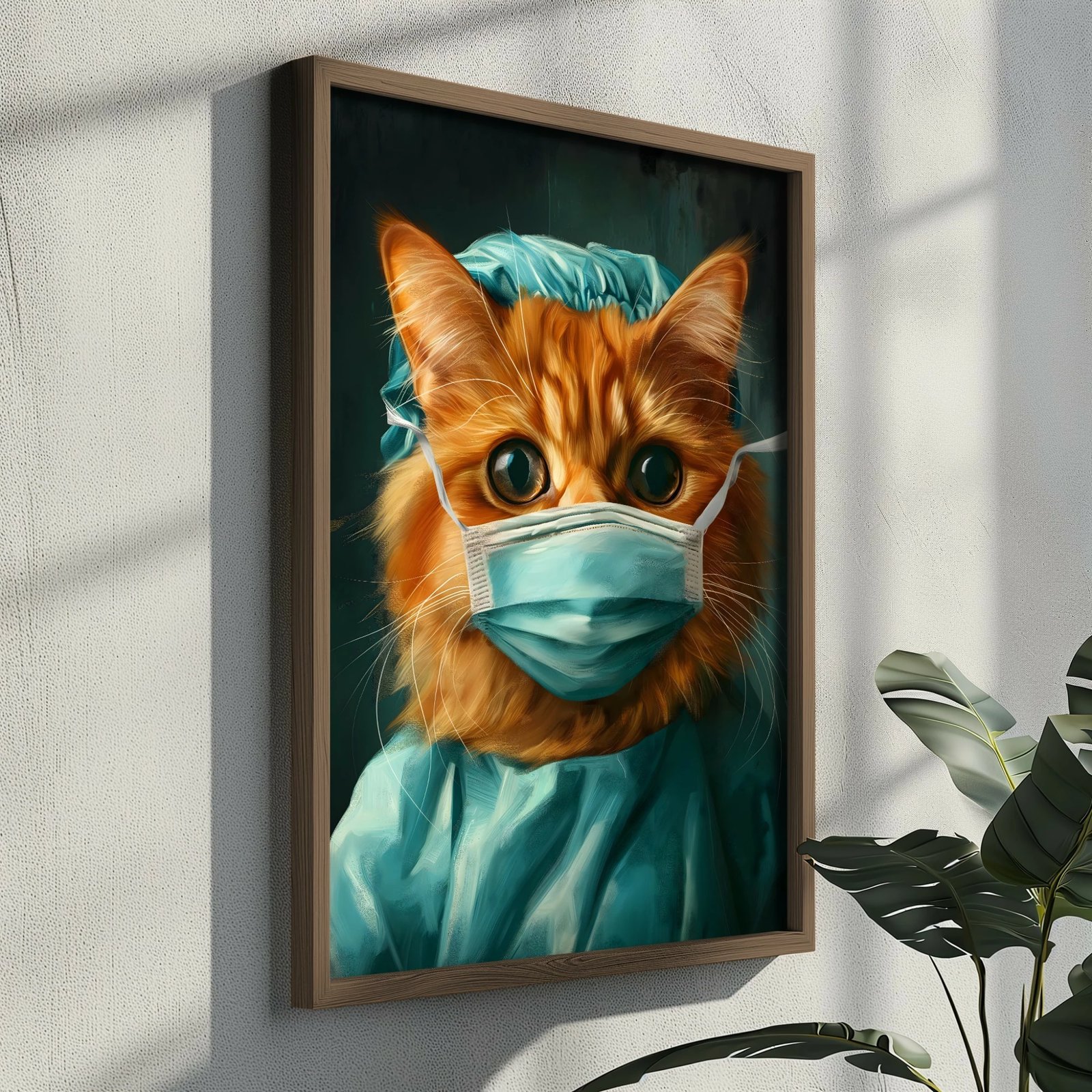 Pikturë dekorative me kornizë, MDF, Wallity, GE044-L, shumëngjyrëshe