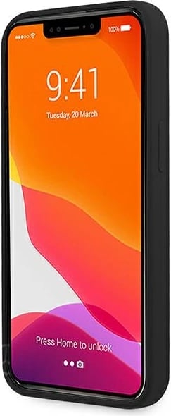 Mbështjellës BMW Silicone Signature për iPhone 13 mini, 5.4", i zi