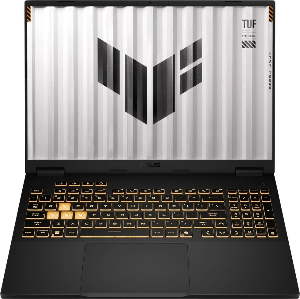 Laptop gaming ASUS TUF Gaming F16 FX608JH-I5165W, 16", Intel Core i5-13450HX, 16GB RAM, 512GB SSD, NVIDIA RTX 5050 8GB, Jaeger Gray
