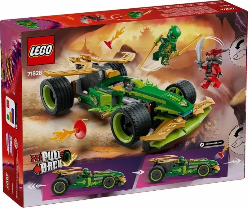 Lego NINJAGO makinë garuese për fëmijë