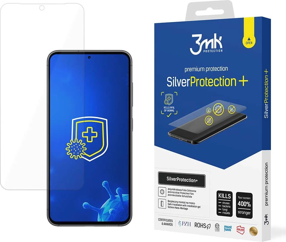 Folje mbrojtëse për ekran 3mk SilverProtection+ për Samsung Galaxy S24