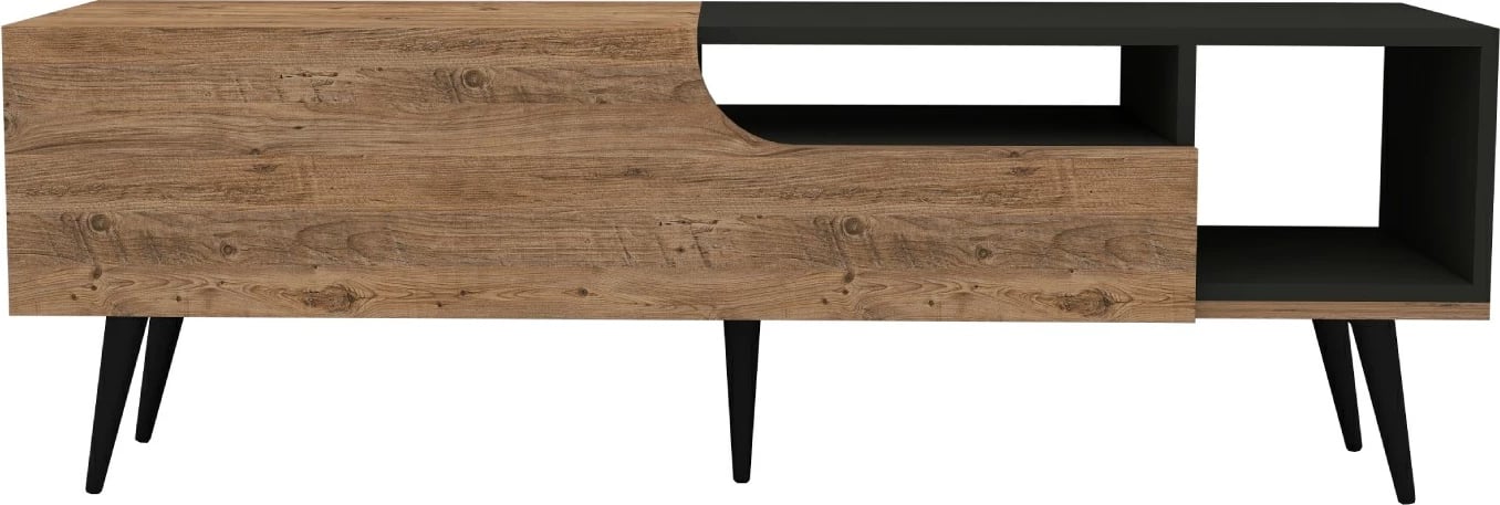 Komodë TV Skye Decor, ngjyrë pishë Atlantic, antracit