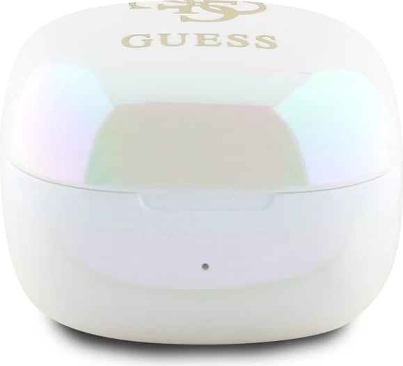 Kufje Bluetooth Guess GUTWSJ144ESH TWS me stacion dokimi, të bardha Kufje Bluetooth Guess GUTWSJ144ESH TWS me stacion dokimi, të bardha