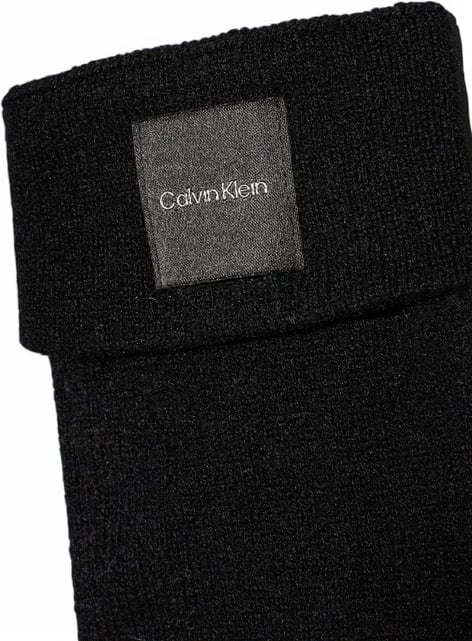 Guante për femra Calvin Klein, të zeza