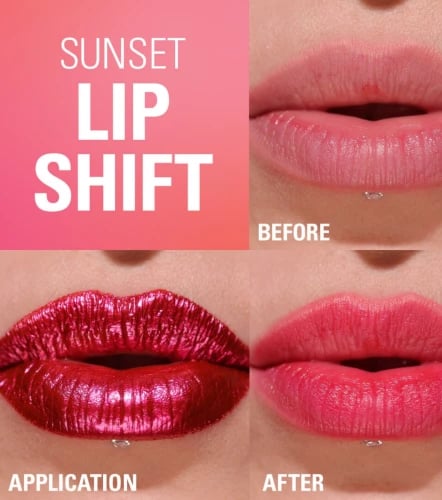 Revolution - Lip Tint Stain Sunset - Flushed Pink