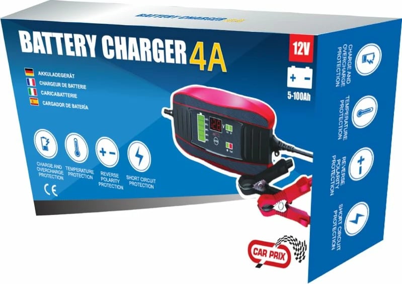 Mbushes Baterie 4a 6/12v Charger