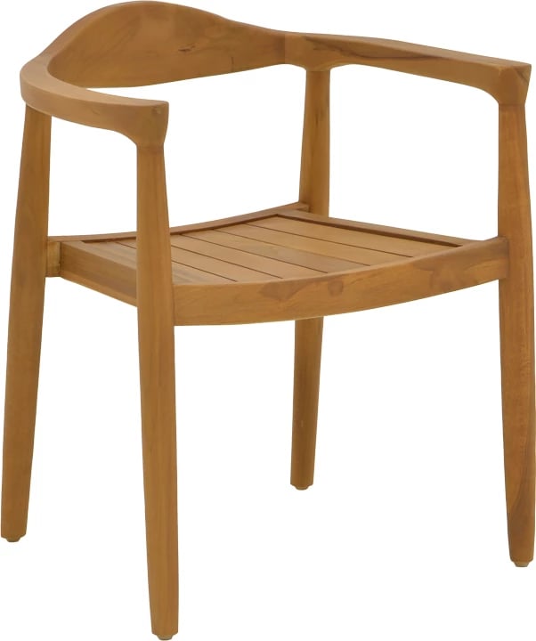 Karrige Ganny dru tik ngjyrë natyrale 59x56x71cm