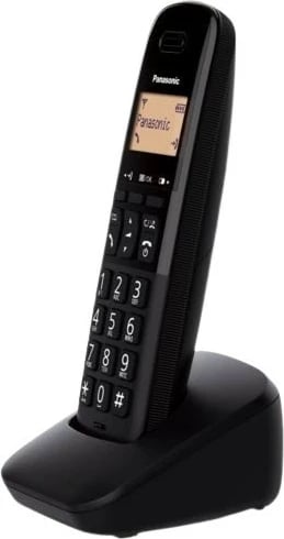 Telefon pa kabllo Panasonic KX-TGB612 Duo, i zi, set prej 2 copë Telefon pa kabllo Panasonic KX-TGB612 Duo, i zi, set prej 2 copë
