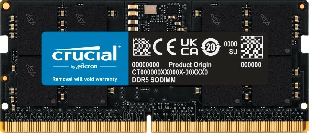 RAM Memorje Crucial DDR5 SODIMM 16GB, 5600 MHz, CL46