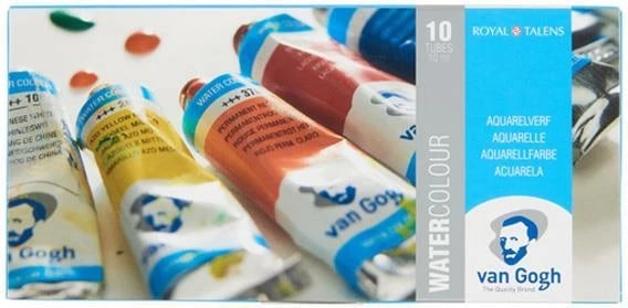 Set ngjyrash uji Talens van Gogh 10 copë 10ml