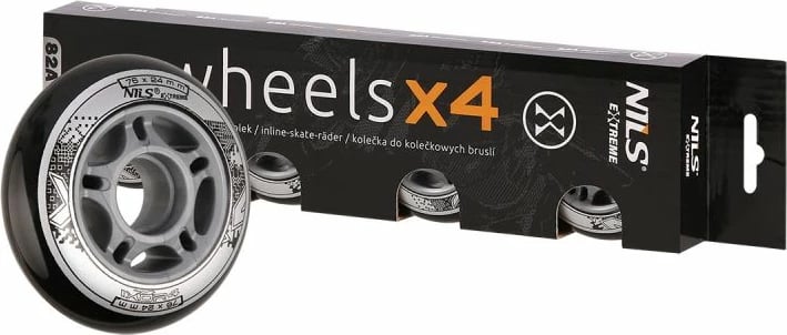 Rrota rollera Nils Extreme, të zeza