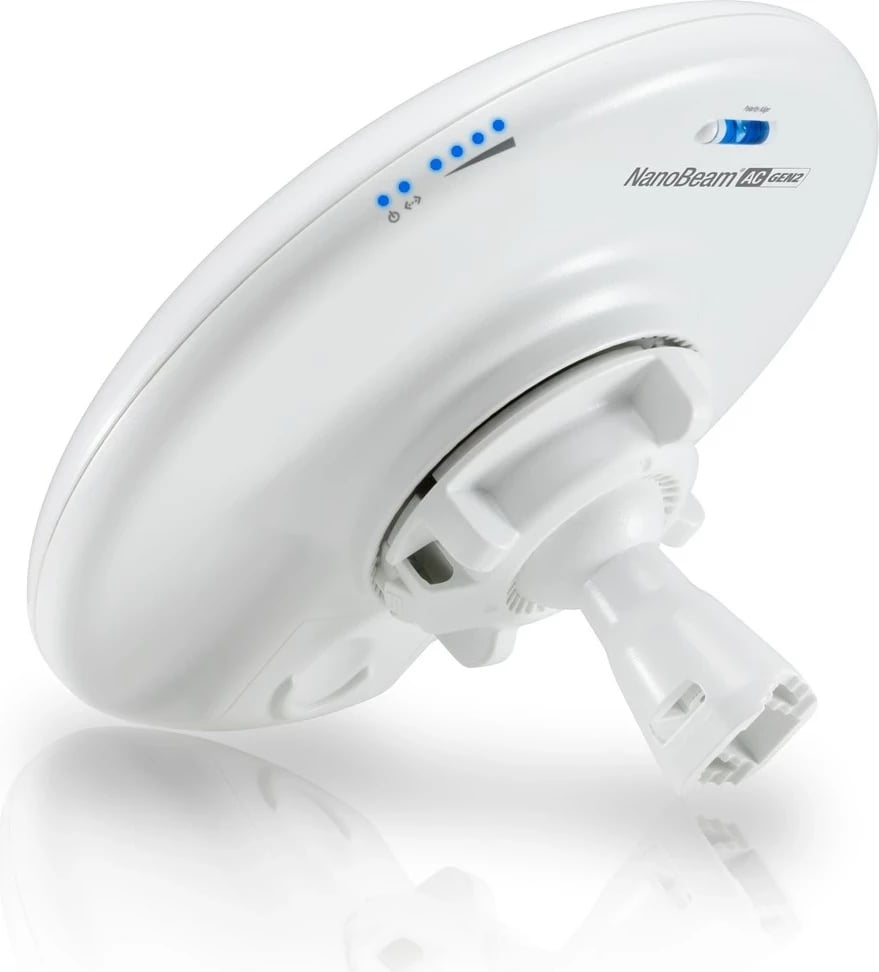 Ubiquiti NanoBeam 5AC Gen 2, Network bridge, 450 Mbit/s, Bardhë