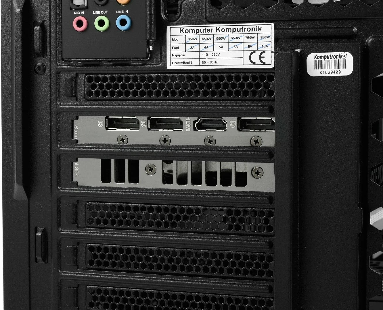 Komputronik Ultimate X714 i7 RTX 4070 Super 64GB 4TB+8TB W11 Pro e zezë
